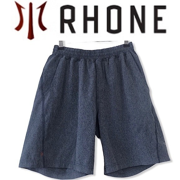 Rhone 8" men’s gray active gym running shorts S - Picture 1 of 14